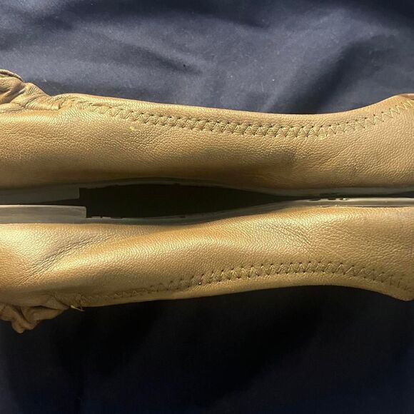 Tory Burch Gold Flats - Picture 6 of 6